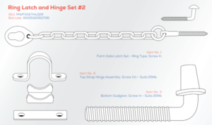 MWFGSETHL01R FARM GATE SET 1