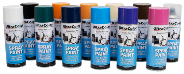 UltraColor Spray Paint - 250g, all group