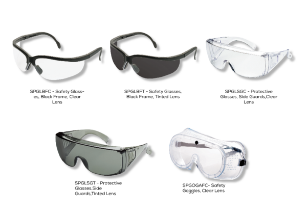 Safety PPE - eye wear -png